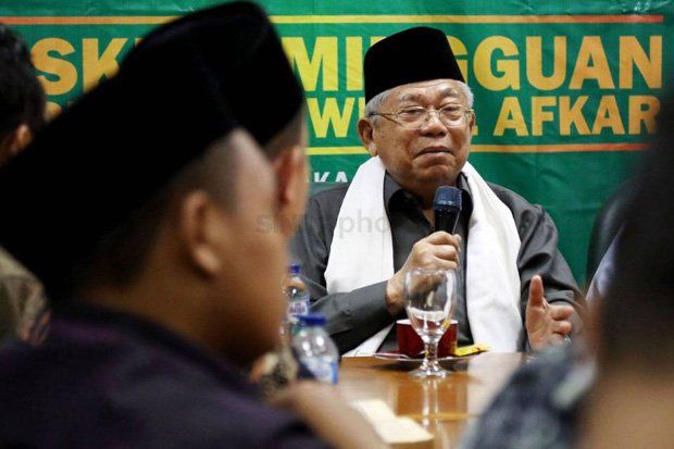 Ma'ruf Amin Siap Debat Tanpa Kisi-Kisi dari KPU