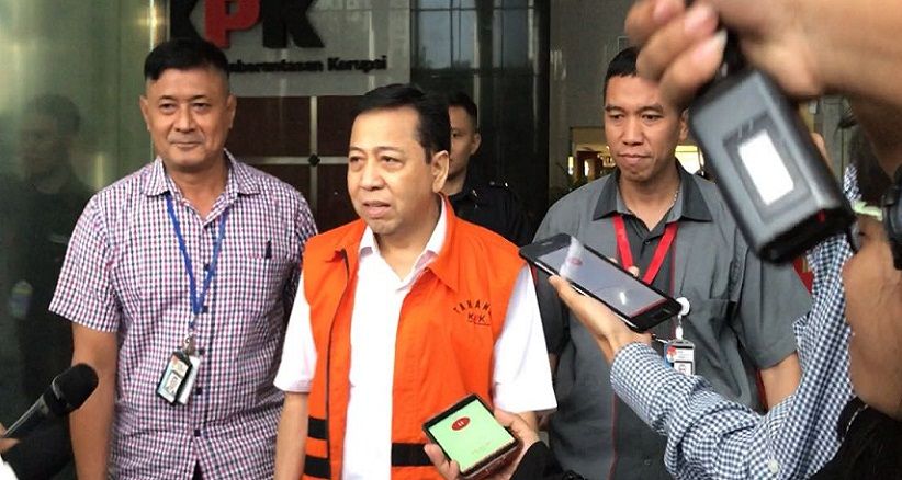 Cicil Uang Pengganti Korupsi e-KTP, Setnov Serahkan Sertifikat Tanah
