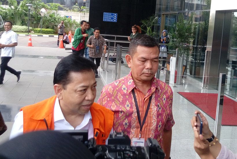 Setya Novanto dan KPK Sama Optimistis Hadapi Sidang Putusan Sela