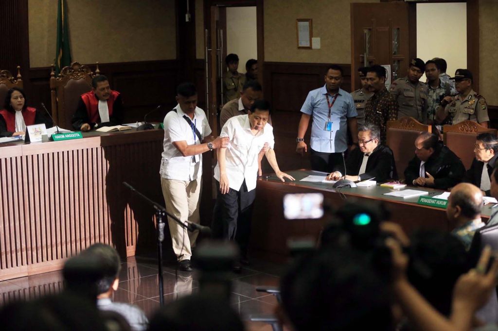 Sidang Tipikor Setnov Diskors Tiga Kali