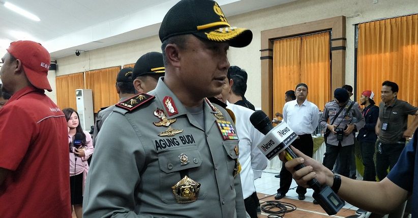 Kunjungi Posko Cagub, Kapolda Janji Tindak Tegas Pelaku Kampanye Hitam