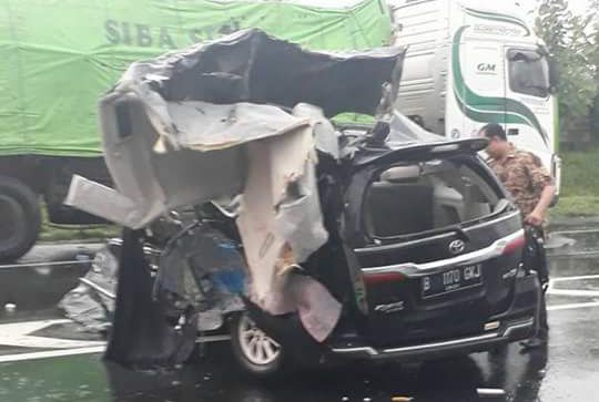 Istri Bupati Pidie Jadi Korban Kecelakaan di Tol Cipali