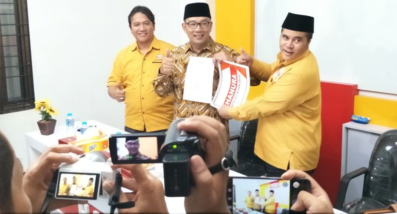 Partai Hanura Resmi Dukung Ridwan Kamil di Pilgub Jabar 2018