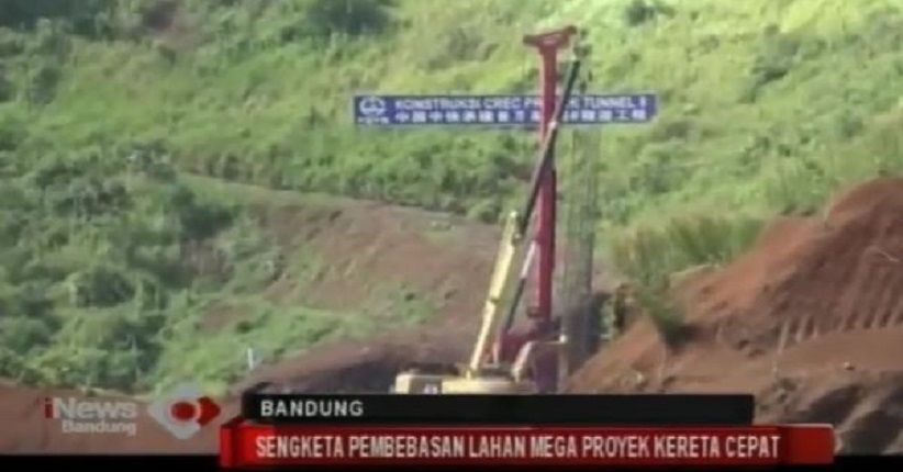 Warga Minta Hak Ganti Rugi Proyek KA Cepat