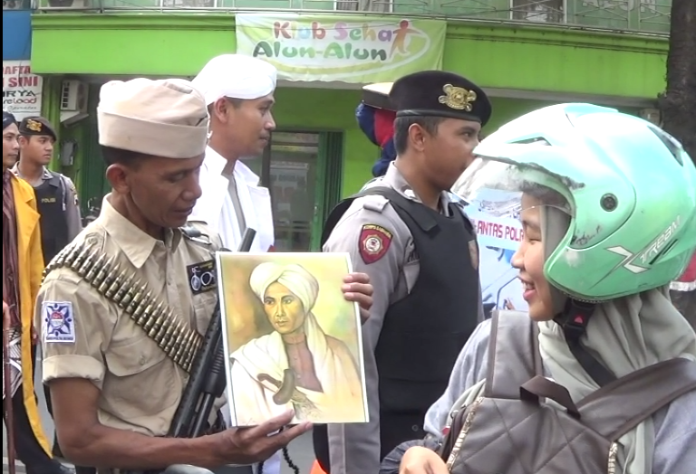 Jenderal Sudirman dan Pangeran Diponegoro Razia Kendaraan di Kudus