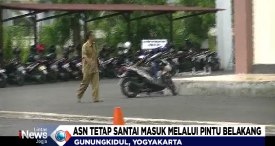 Datang terlambat, PNS Gunungkidul Tak Ikut Apel