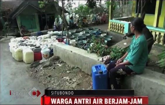 VIDEO: Warga Jembaran Situbondo Alami Krisis Air Bersih