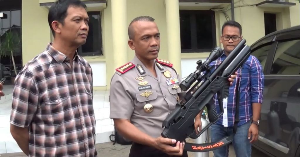 Polisi Selidiki Asal Senjata yang Digunakan Terduga Pelaku Penembakan