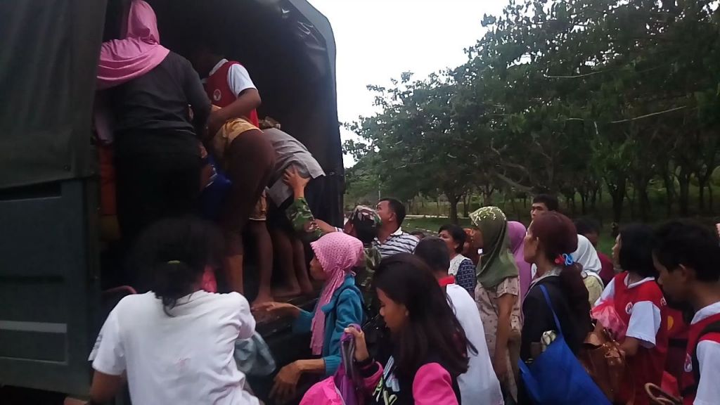 Dampak Banjir Pacitan, Ratusan Warga Terpaksa Mengungsi