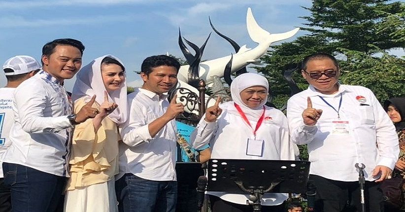 Gus Ipul-Puti Terlambat, Kampanye Damai Molor 2 Jam