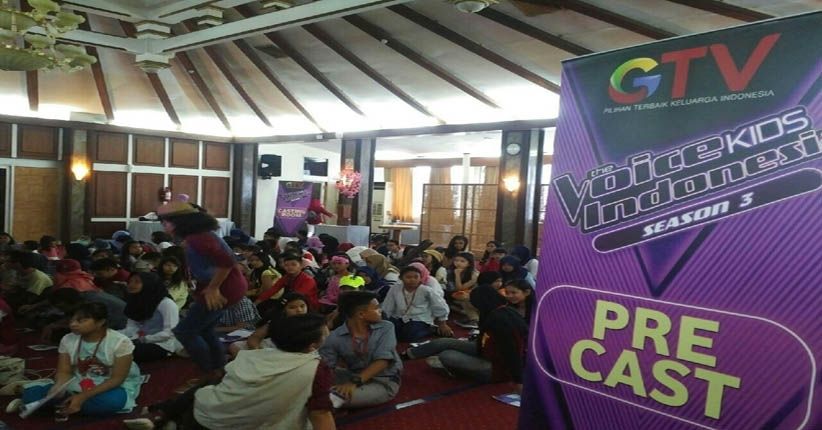 Ratusan Anak Antusias Ikuti Big Auditions The Voice Kids Indonesia 