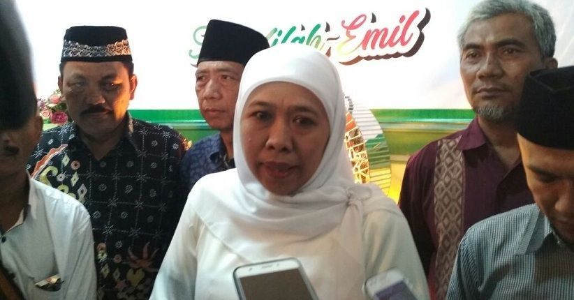 Khofifah Janji akan Benahi Infrastruktur Pasar Tradisional di Jatim