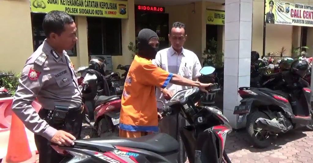 Polisi Tangkap Pencuri Motor di Magelang Bermodus Jadi Tukang Parkir