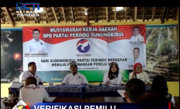 VIDEO: Sambut Pemilu 2019, Perindo Gunungkidul Gelar Musda