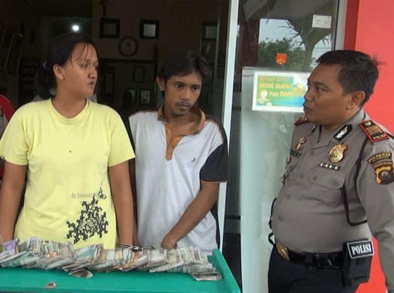 Bawa Balita, Pasutri Curi Kotak Amal di Lima Tempat Ibadah