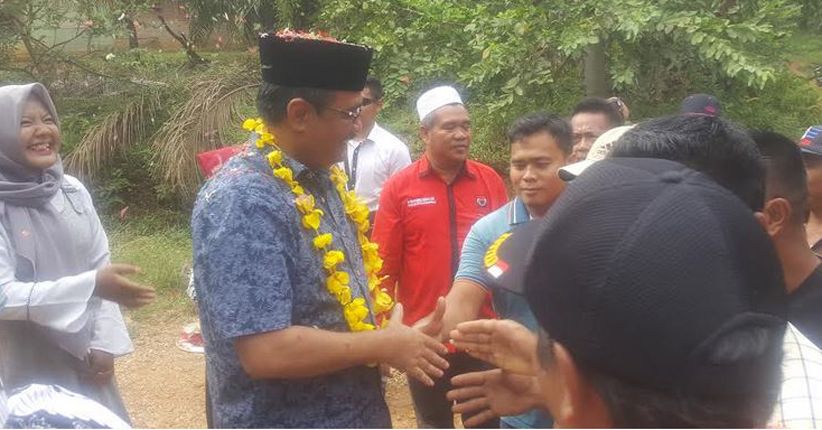 Serap Aspirasi Warga Transmigran, Djarot Blusukan di Padanglawas