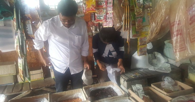Blusukan ke Pasar Gambir Deliserdang, Djarot Janji Akan Tata PKL