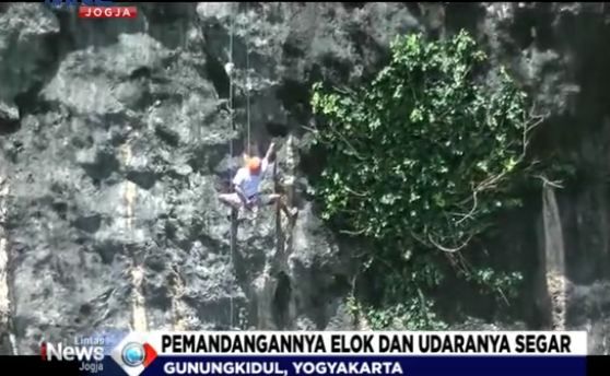 107 Atlet Ramaikan Jambore Panjat Tebing di Gunungkidul