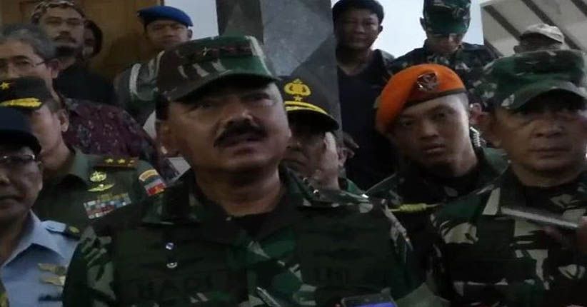 Panglima TNI Dukung Polri Tuntaskan Kasus Penyerangan Gereja di Sleman