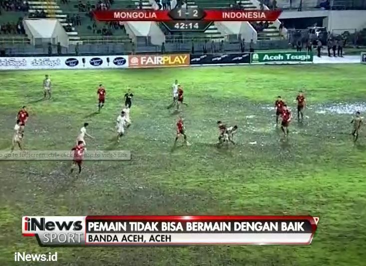 Kondisi Lapangan Buruk, Pemain Timnas Banyak yang Cedera