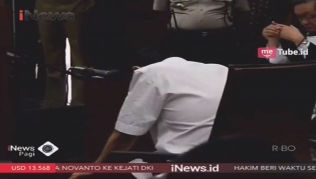 Drama Sidang Setnov, dari Membisu hingga Diare