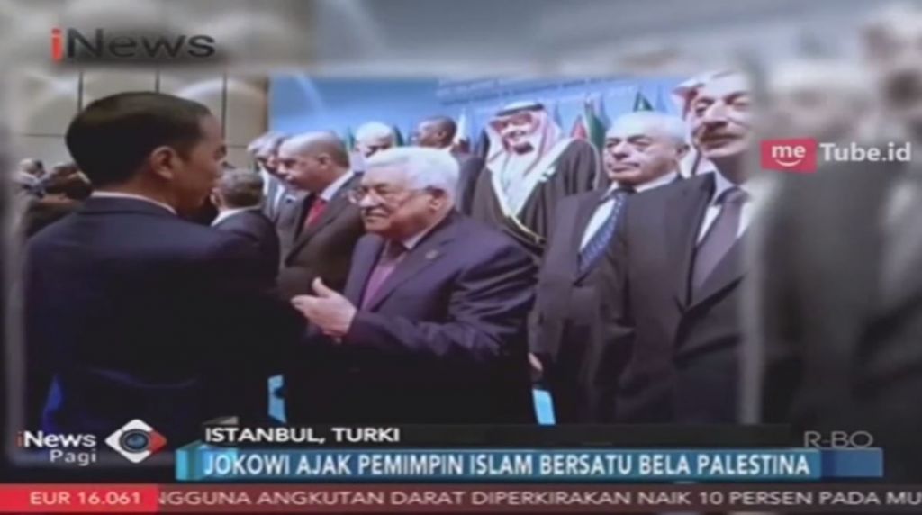 Presiden Jokowi Ajak Negara OKI Bersatu Dukung Palestina