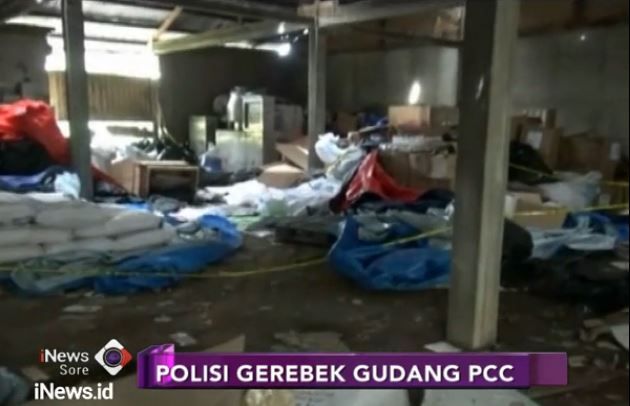 Jutaan Obat Terlarang Ditemukan di Gudang Semen
