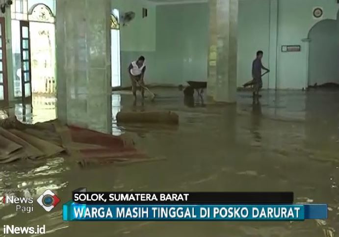 110 Rumah di Solok Rusak Parah Diterjang Banjir Bandang