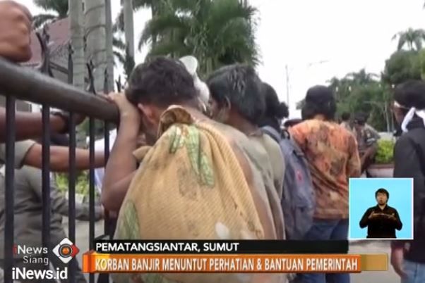 Tak Dapat Perhatian, Warga Korban Banjir Demo Walikota