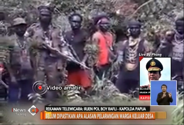 VIDEO: Penyanderaan di Papua, Warga Dilarang Tinggalkan Desa