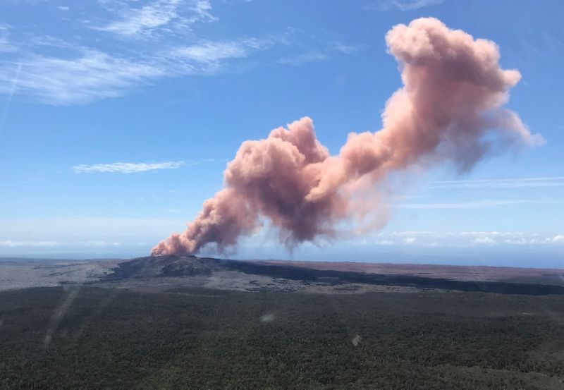 Gempa 6,9 SR Guncang Hawaii, Gunung Kilauea Kembali Meletus