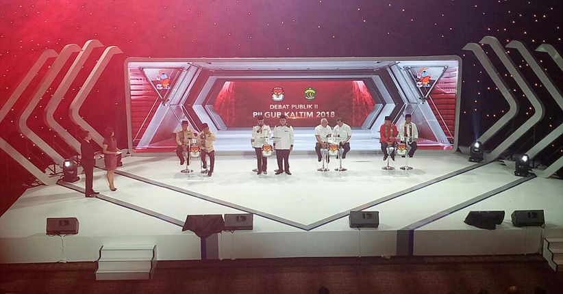 Ini Visi dan Program Andalan 4 Pasangan Kandidat di Pilgub Kaltim