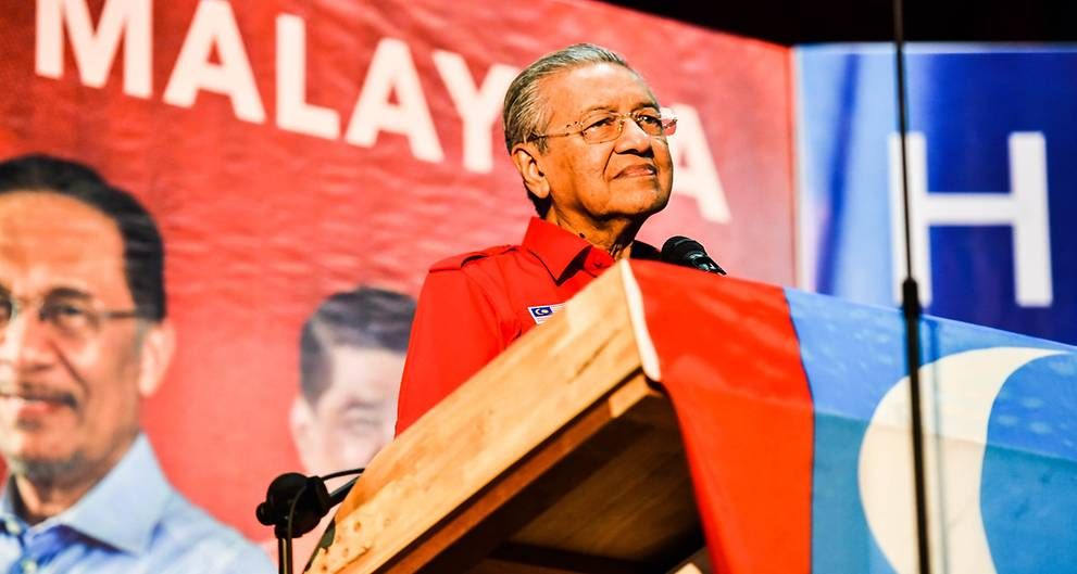 Mahathir Mohamad Klaim Menangkan Pemilu Malaysia