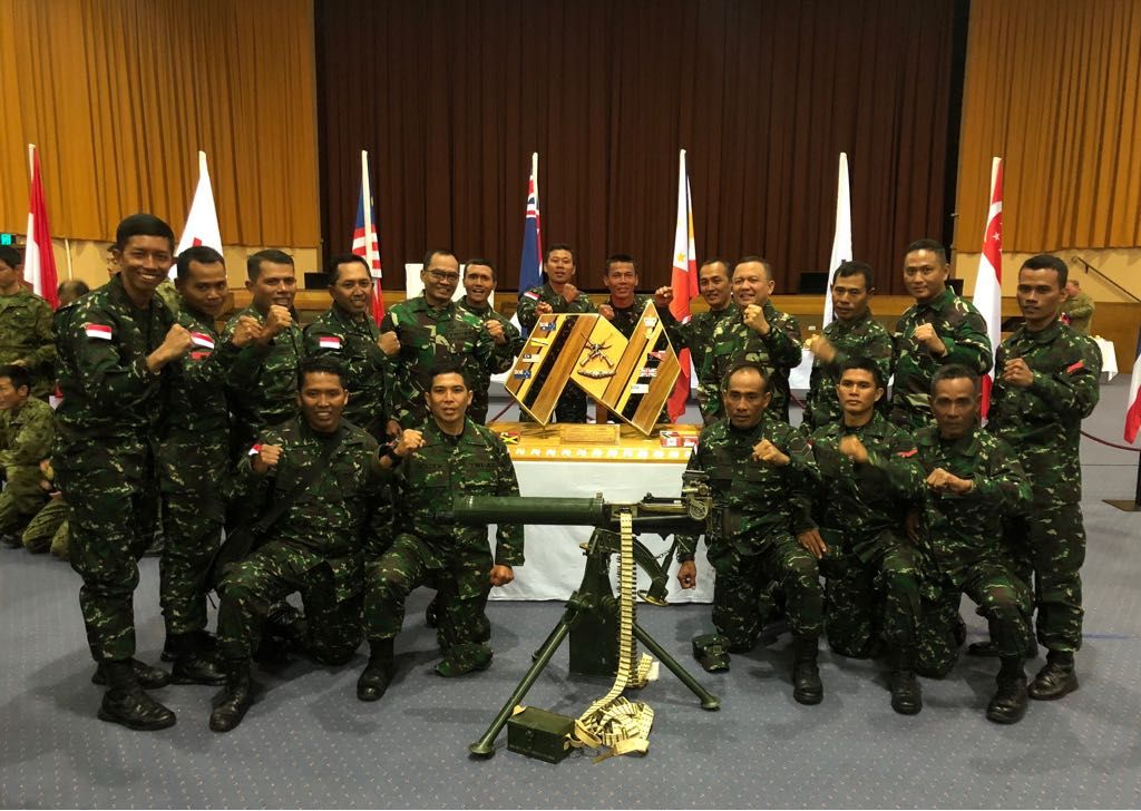 TNI AD Kembali Juara Umum Lomba Tembak di Australia