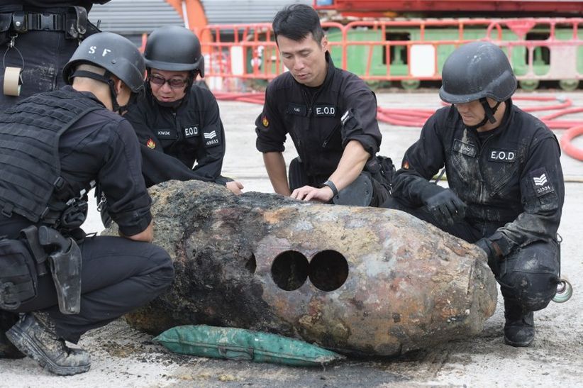 Bom Perang Dunia II Ditemukan di Hong Kong, Ribuan Orang Dievakuasi