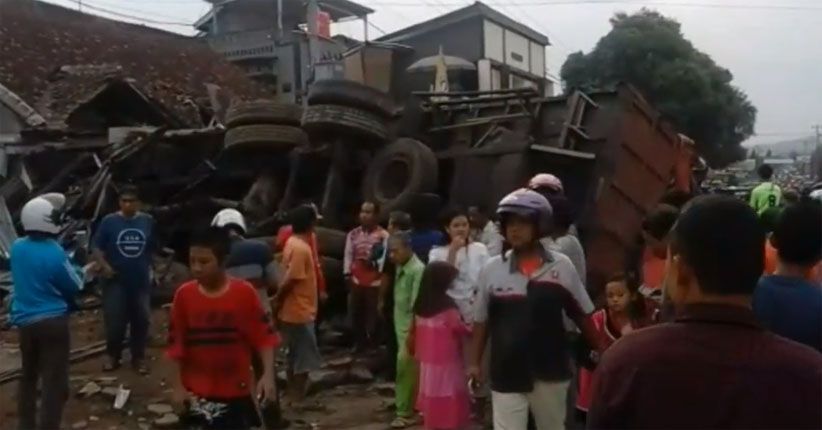 Sempat Kabur, Sopir Truk Maut di Bumiayu Kini Sudah Diamankan