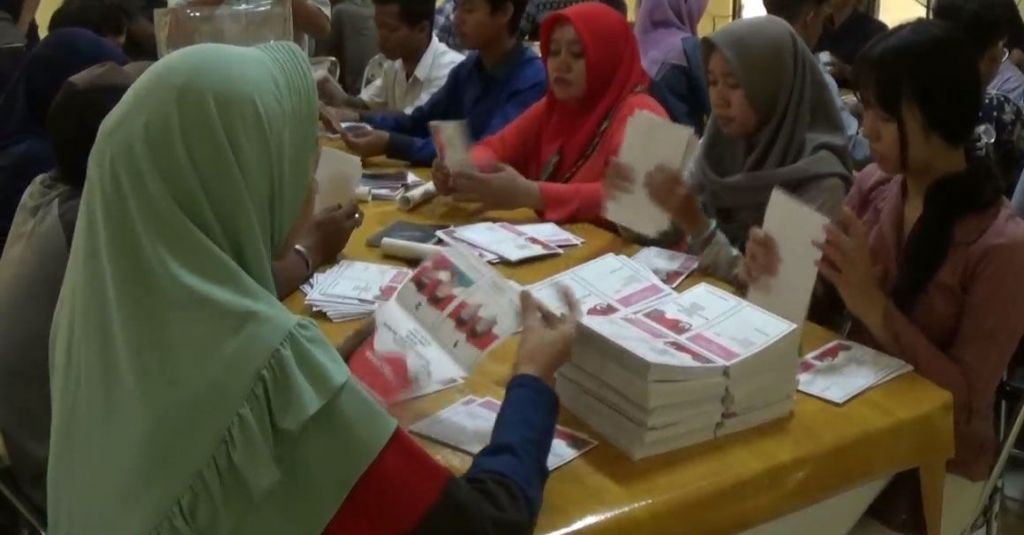 Real Count KPU Jabar, Jokowi-Ma'ruf Sementara Unggul 2 Persen