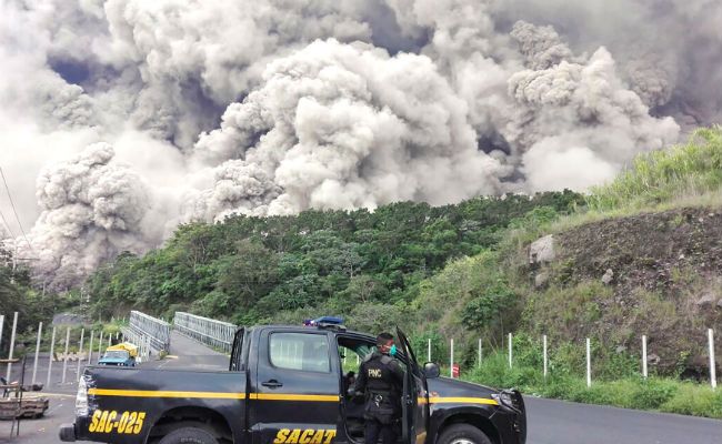 Bertambah, Korban Tewas Letusan Gunung Fuego Guatemala Jadi 65 Orang