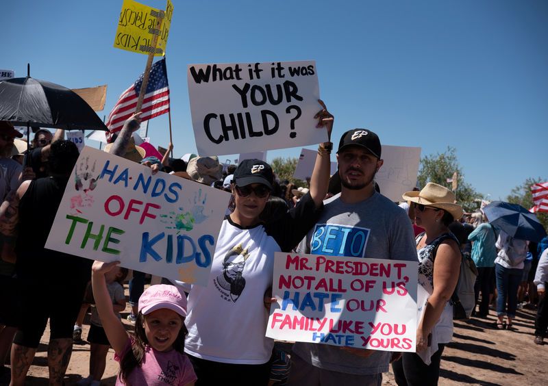 2000 Anak Terpisah dari Keluarga, Warga AS Demo Kebijakan Migran Trump