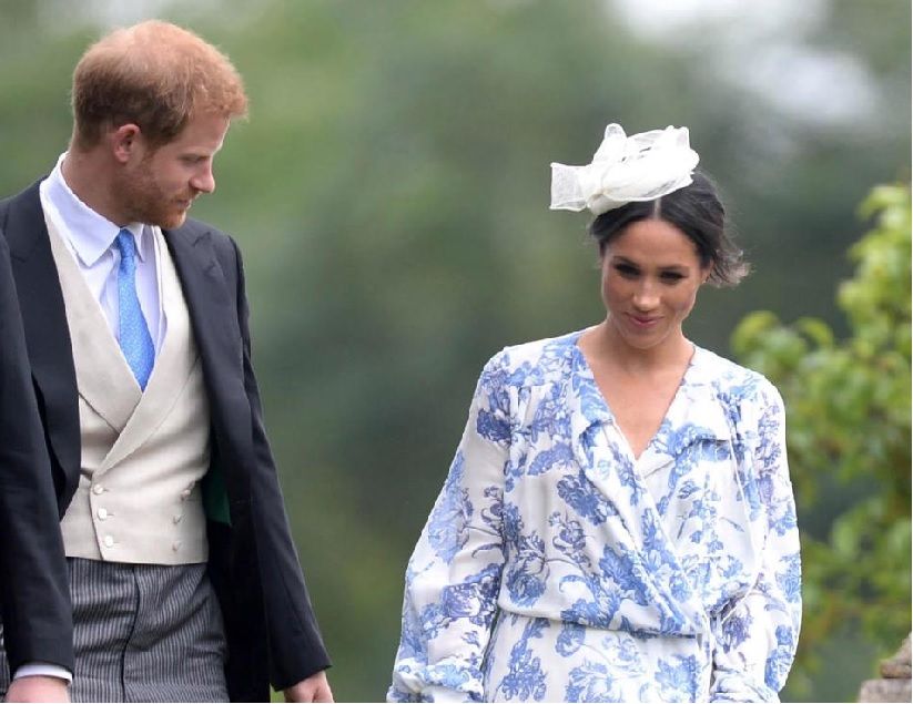 Hadiri Pernikahan Sepupu Pangeran Harry, Gaun Meghan Markle Dikritik