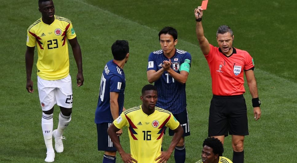 Kartu Merah Sanchez Tercepat Kedua Sepanjang Sejarah Piala Dunia