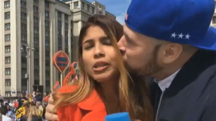 Reporter Perempuan Dilecehkan saat Siaran Langsung Piala Dunia