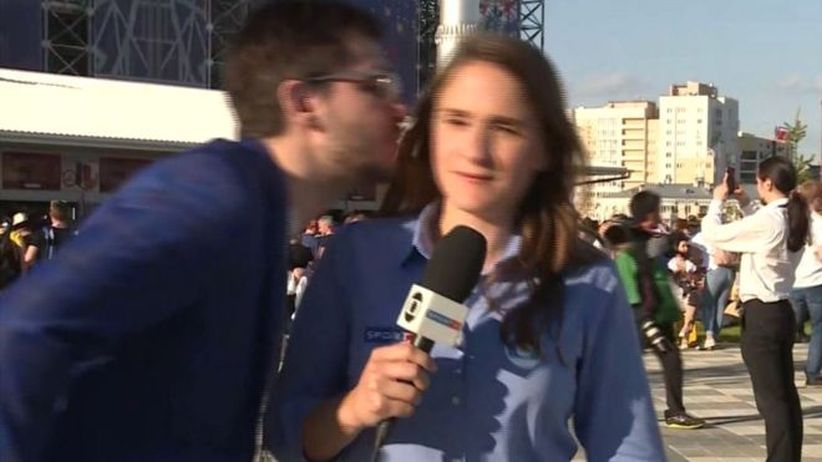 Lagi, Reporter Perempuan Dilecehkan saat Siaran Langsung Piala Dunia