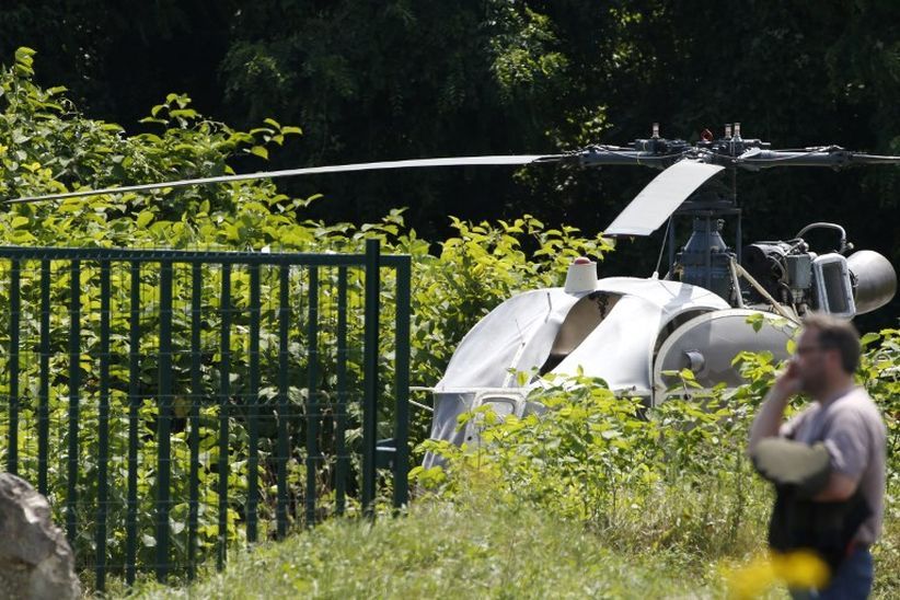 Bak Film Action, Napi Kabur dari Penjara di Prancis Pakai Helikopter