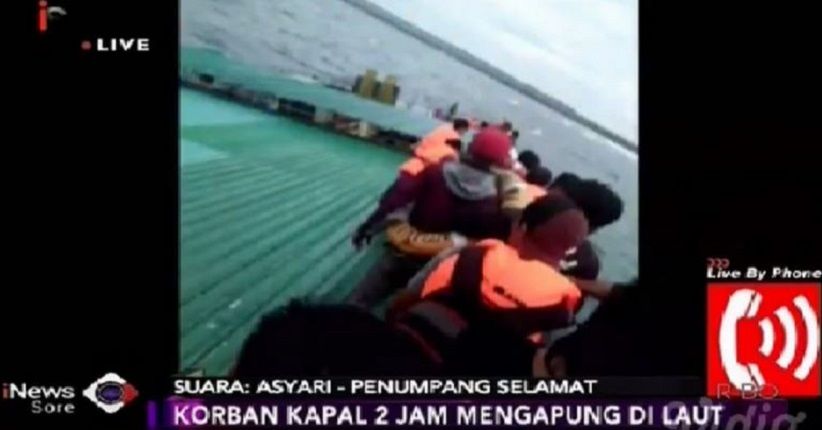 Begini Cerita Penumpang saat Detik-Detik Kapal Tenggelam di Selayar