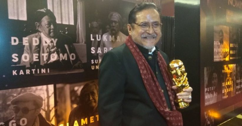 Slamet Rahardjo Raih Penghargaan Pemeran Pria Pendukung Terfavorit