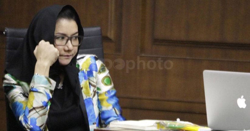 Bupati Rita Widyasari Divonis 10 Tahun Penjara