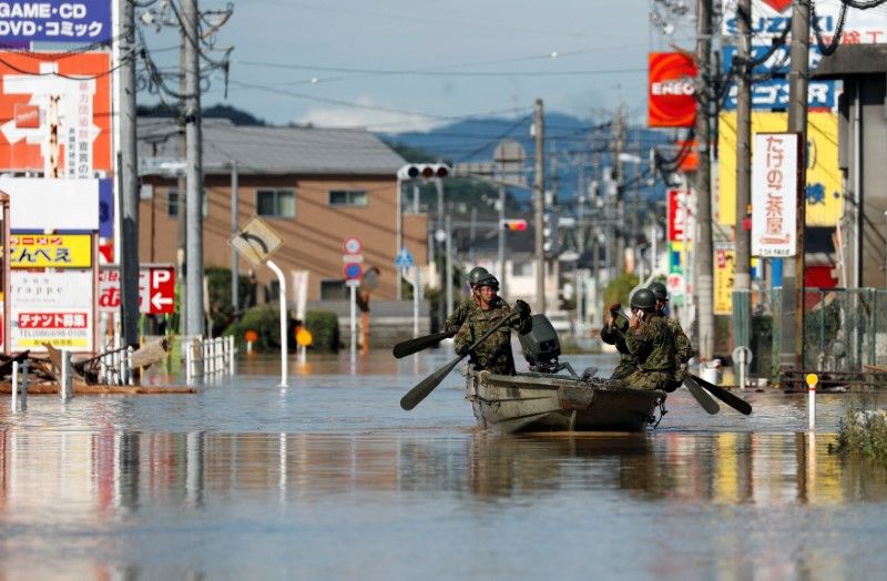 Korban Tewas akibat Hujan Lebat di Jepang Jadi 88 Orang