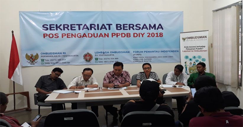 Sistem PPDB di DIY Diprotes Orang Tua, ORI Buka Posko Pengaduan