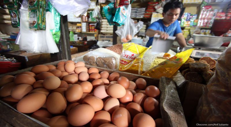 Naik Tajam, Harga Telur Ayam Capai Rp30.000 per Kg